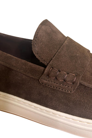 Mocassino da uomo Hogan in pelle scamosciata