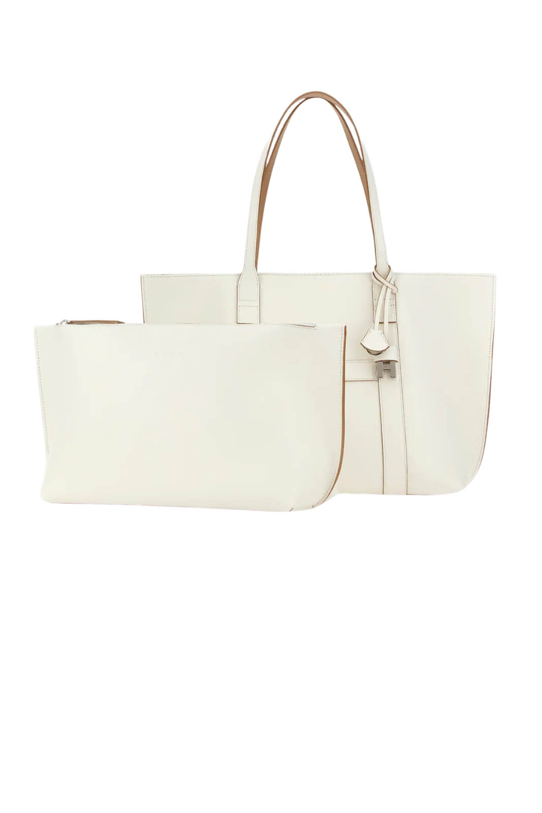 Shopper da donna Hogan in pelle martellata con manici fissi