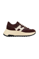 Hogan burgundy HI FI women's sneakers