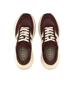 Hogan burgundy HI FI women's sneakers
