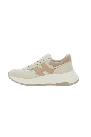 Sneakers da donna Hogan modello alta in camoscio