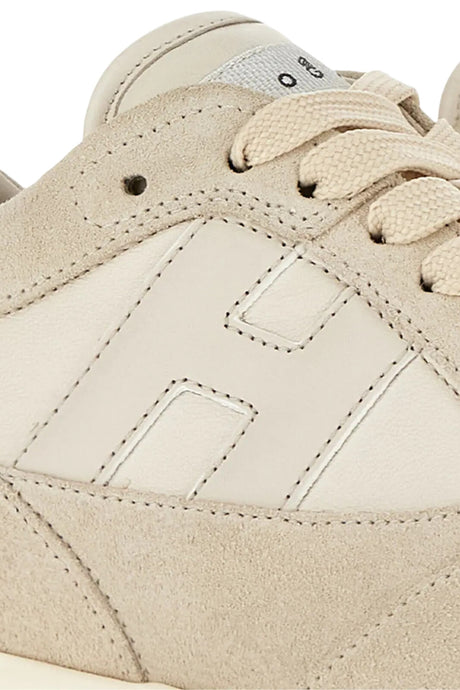 Sneakers da donna Hogan modello Interactive alto con zeppa e logo
