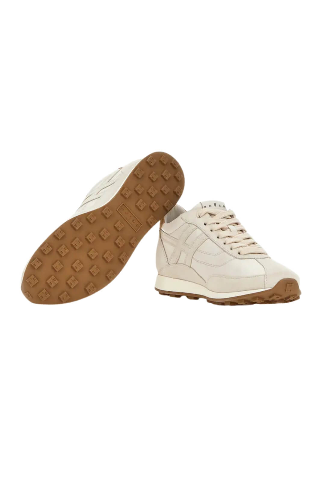 Sneakers da donna Hogan modello Athletic con inserti in camoscio