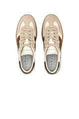 Zapatillas Hogan COOL para mujer en piel color marfil