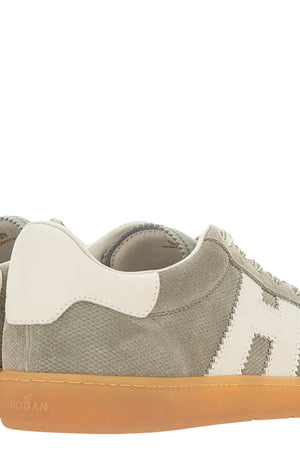 Sneakers da donna Hogan modello Cool in camoscio con logo laterale