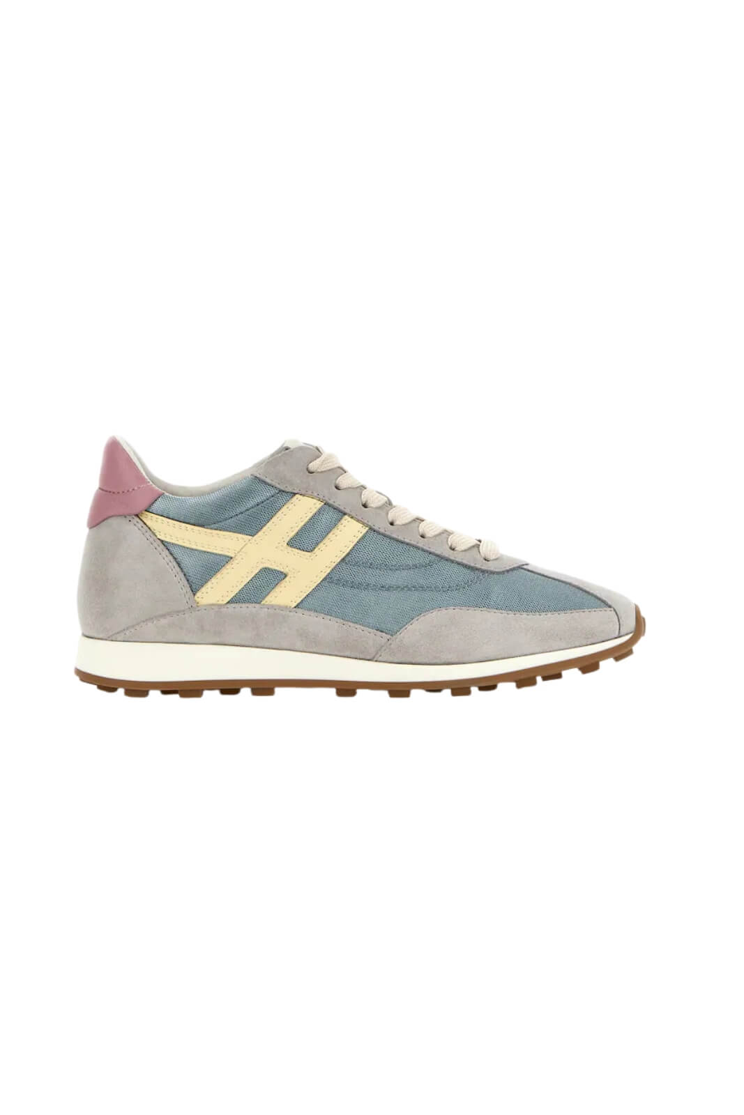 Hogan Sneakers Donna H699 in suede e tessuto tecnico
