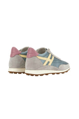 Hogan Sneakers Donna H699 in suede e tessuto tecnico