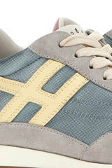 Hogan Sneakers Donna H699 in suede e tessuto tecnico