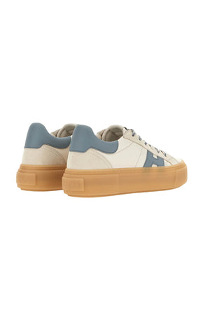 Sneakers da donna Hogan con logo laterale e suola alta chunky