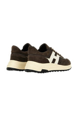 Hogan men's sneakers HYPERLIGHT suede brown