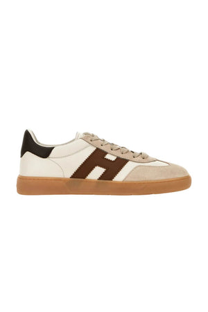 Hogan men's COOL sneakers in ivory leather