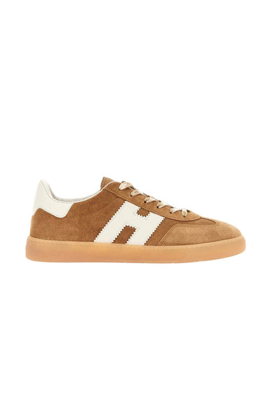 Sneakers da uomo Hogan in pelle scamosciata con logo laterale