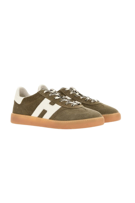 Sneakers da uomo Hogan modello Cool in camoscio con logo laterale dentellato