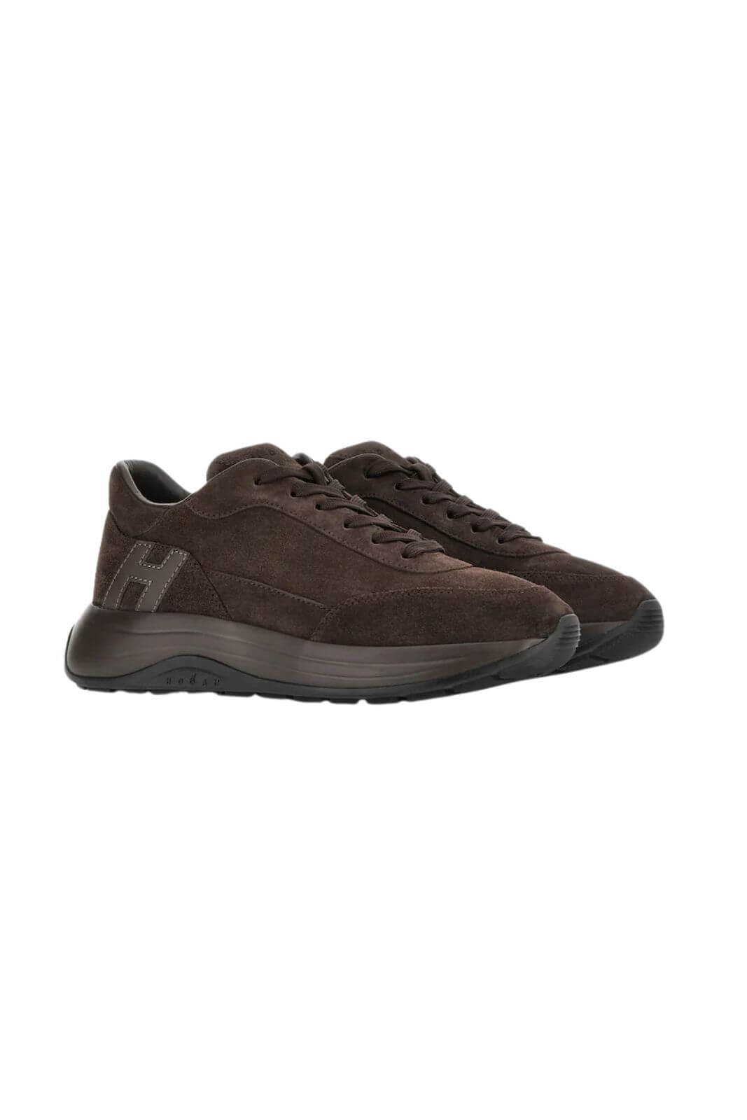 Hogan Sneakers Uomo Hi Light in camoscio