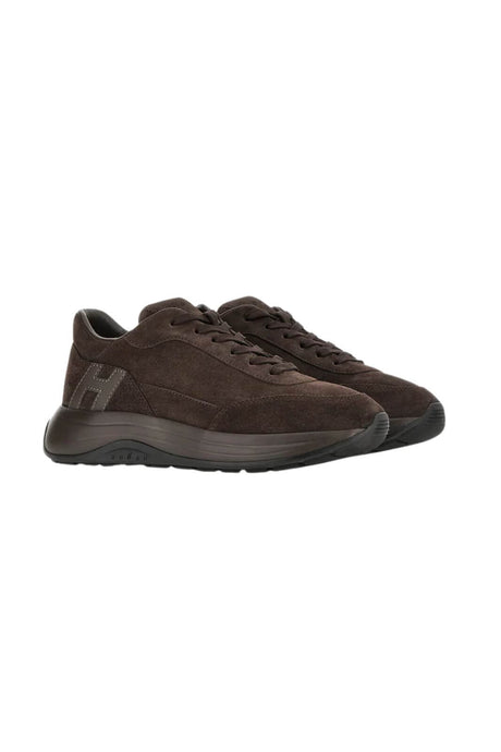 Hogan Sneakers Uomo Hi Light in camoscio