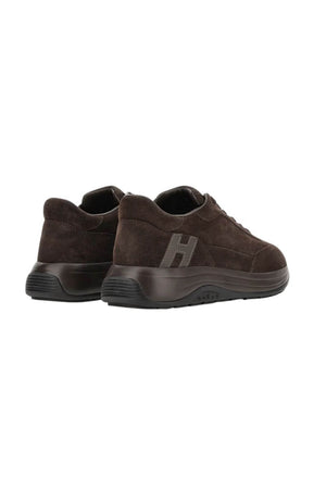 Hogan Sneakers Uomo Hi Light in camoscio