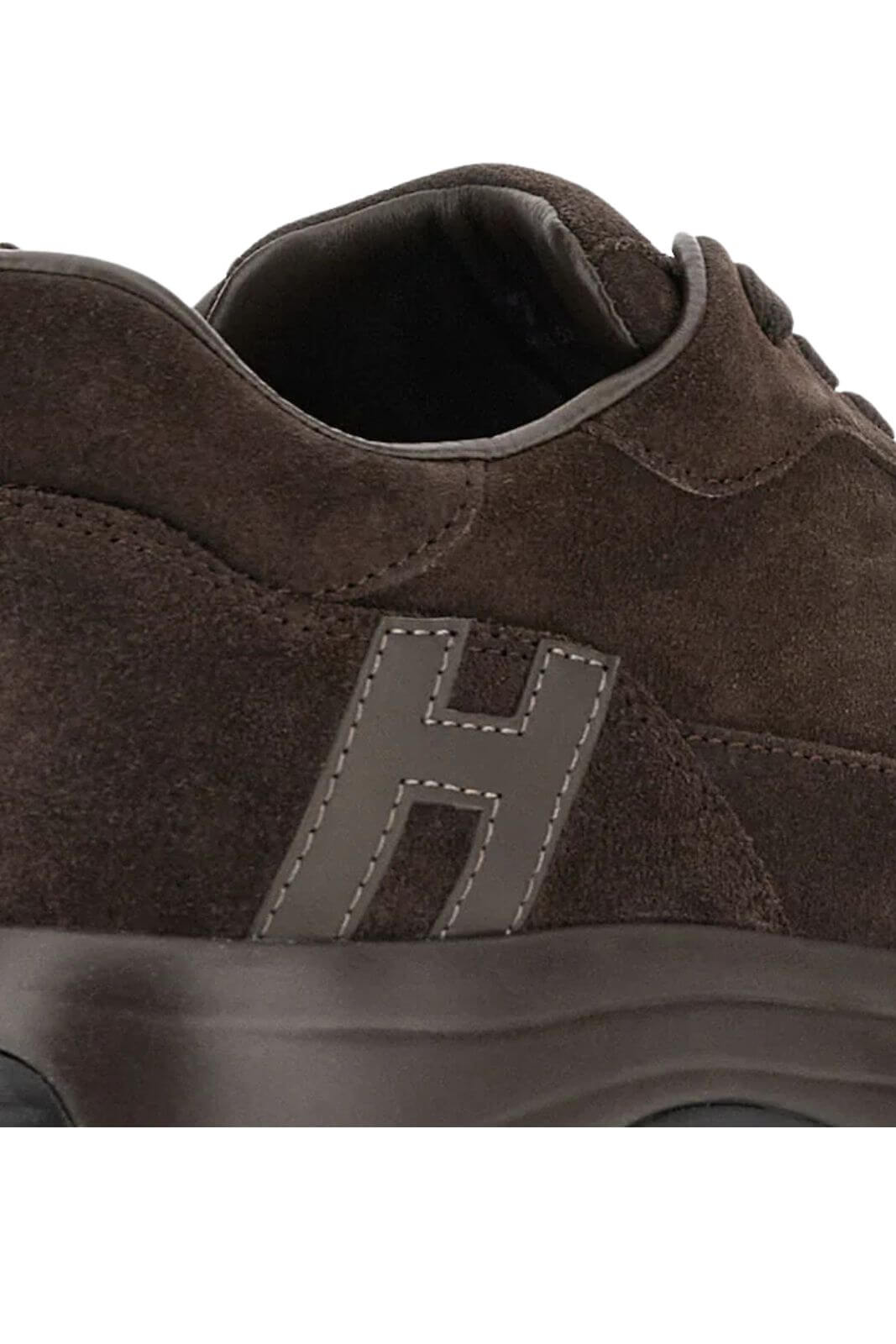 Hogan Sneakers Uomo Hi Light in camoscio