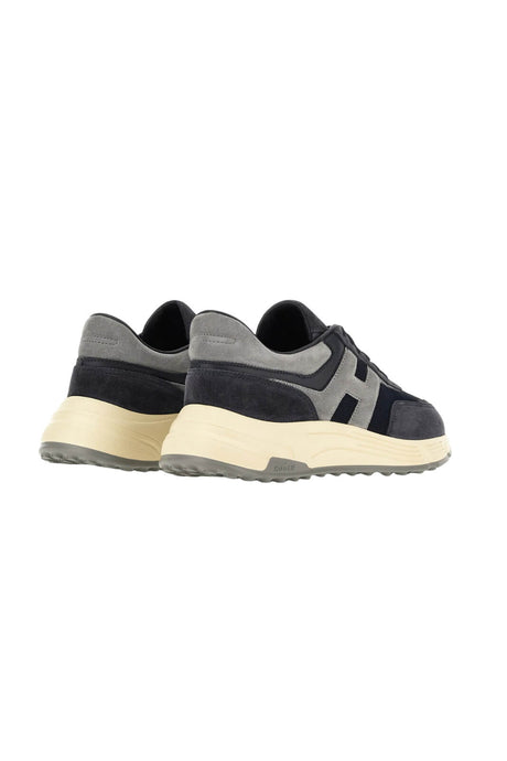 Sneakers da uomo Hogan modello Hyperlight con inserti in camoscio