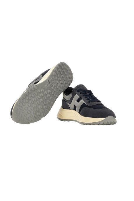 Sneakers da uomo Hogan modello Hyperlight con inserti in camoscio