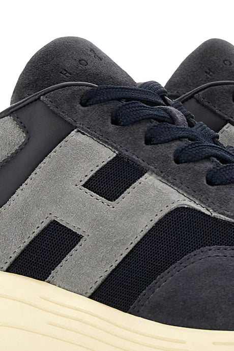 Sneakers da uomo Hogan modello Hyperlight con inserti in camoscio