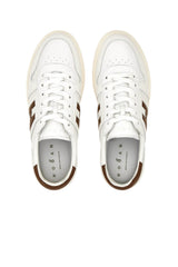 Hogan sneakers H668 da uomo con logo laterale a contrasto