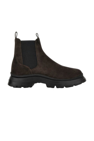 Hogan men's CHEALSEA H692 suede ankle boots