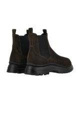Hogan men's CHEALSEA H692 suede ankle boots