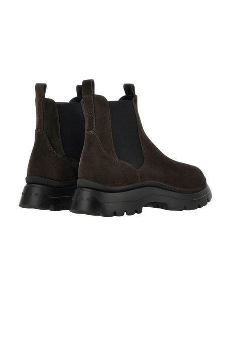 Hogan men's CHEALSEA H692 suede ankle boots
