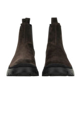 Hogan men's CHEALSEA H692 suede ankle boots