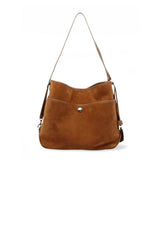 Hogan borsa donna Hobo media a spalla in pelle scamosciata 