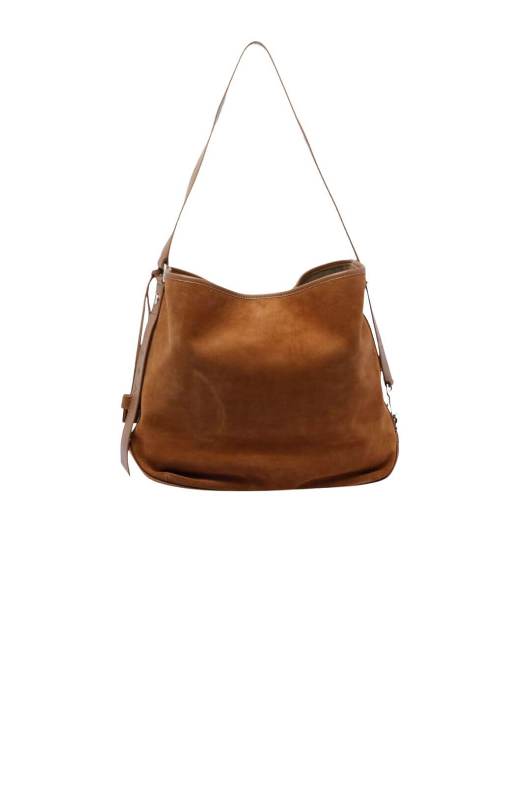Hogan borsa donna Hobo media a spalla in pelle scamosciata 