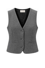 i Blues gilet sans manches femme en jersey à micro-motif