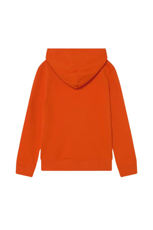 Sudadera infantil Calvin Klein con capucha y logotipo de bloques pequeños