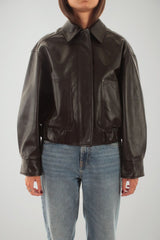 i Blues Bomber Donna in pelle