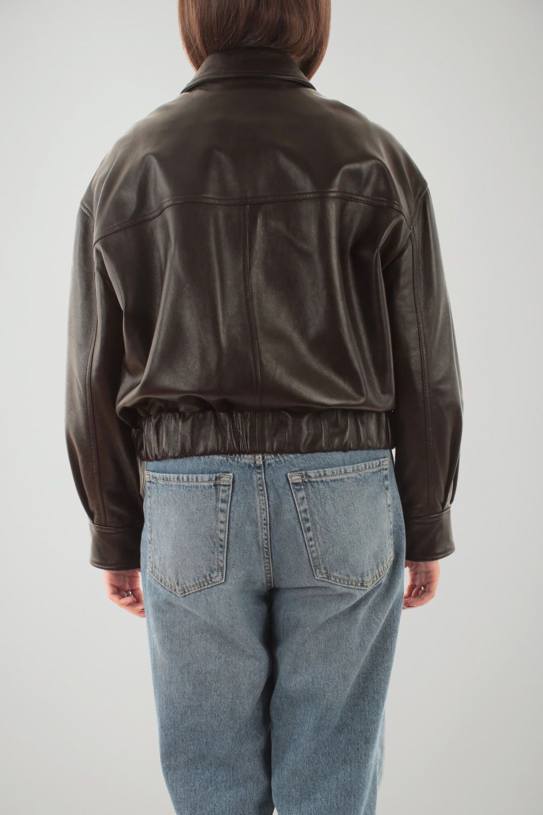 i Blues Bomber Donna in pelle
