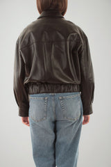 i Blues Bomber Donna in pelle