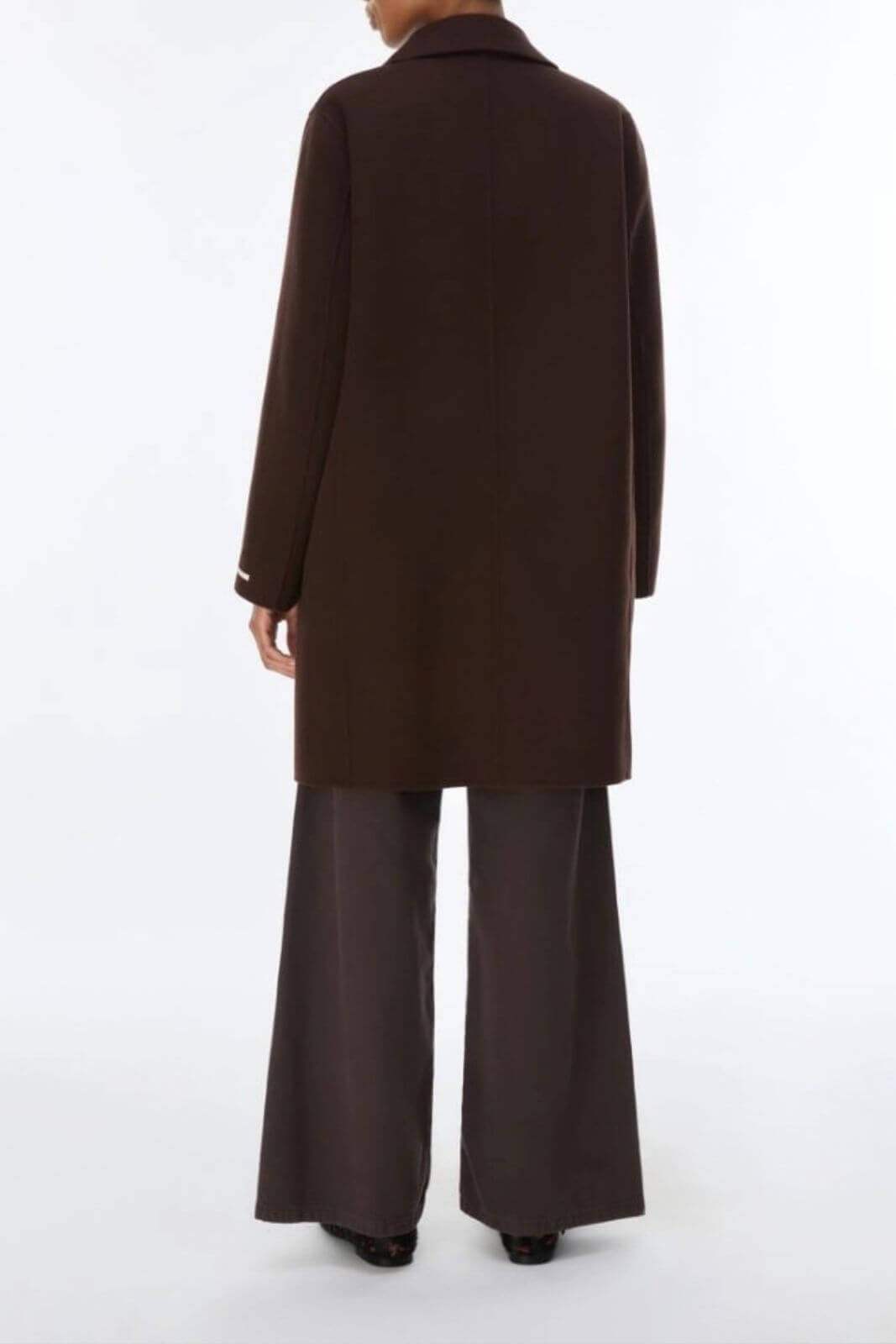i Blues Cappotto Donna monopetto in misto lana