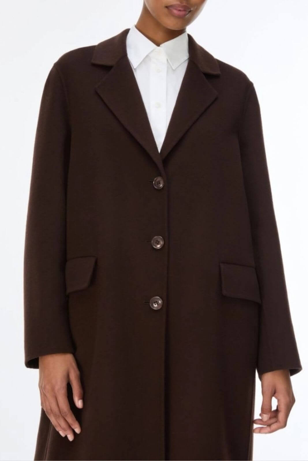 i Blues Cappotto Donna monopetto in misto lana