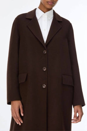 i Blues Cappotto Donna monopetto in misto lana