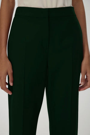 i Blues Pantaloni Donna in tessuto stretch / Verde