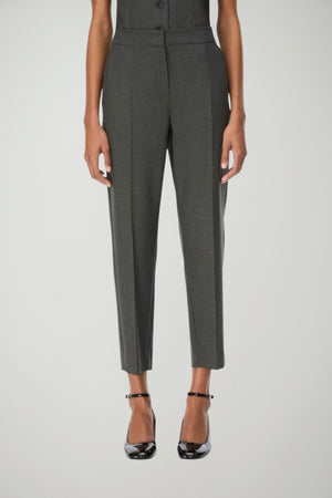 i Blues Pantaloni Donna in tessuto stretch / Antracite