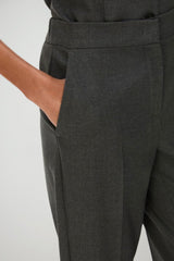 i Blues Pantaloni Donna in tessuto stretch / Antracite