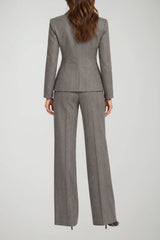 i Blues Tailleur Donna spinato