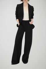 i Blues Tailleur Donna in misto viscosa / Nero