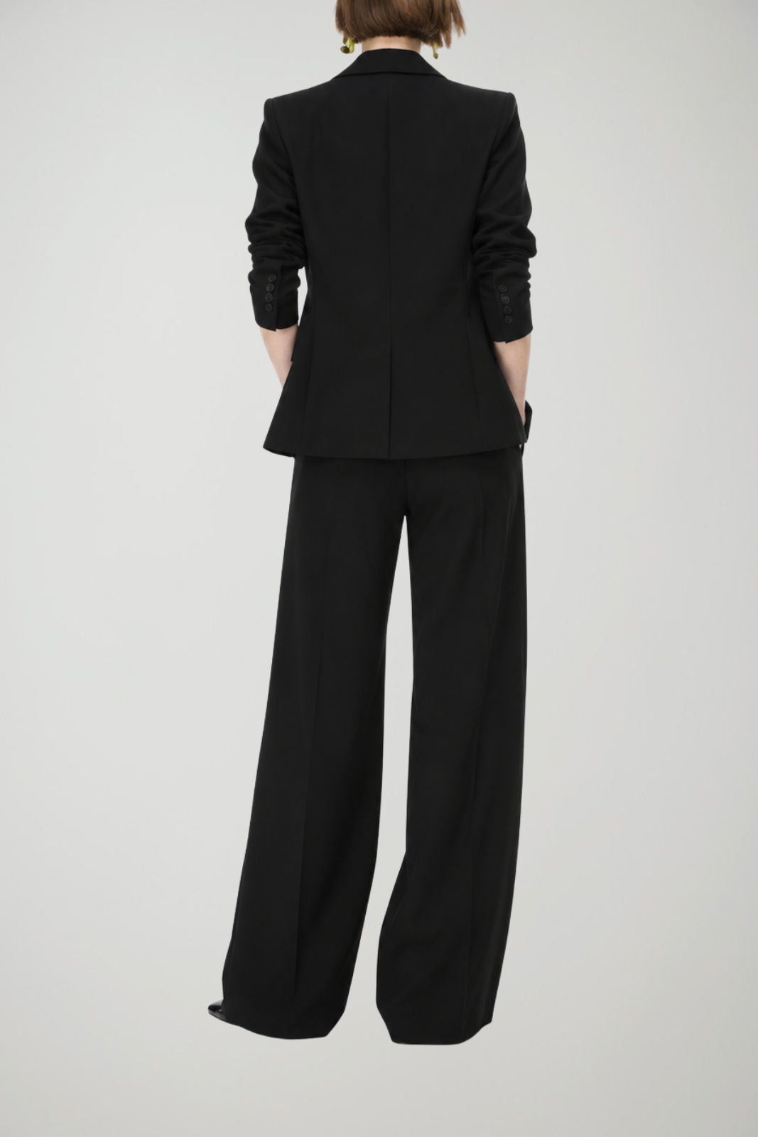 i Blues Tailleur Donna in misto viscosa / Nero