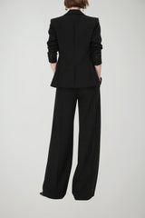 i Blues Tailleur Donna in misto viscosa / Nero