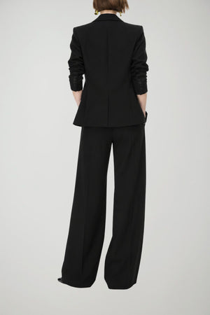 i Blues Tailleur Donna in misto viscosa / Nero