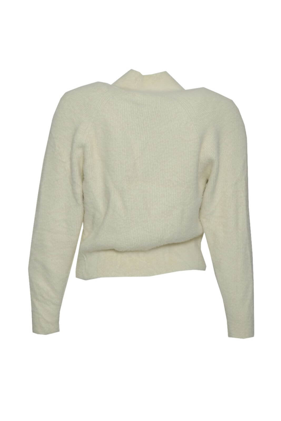 Suéter de cuello alto esponjoso de Calvin Klein para niña