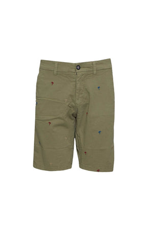 Impure Bermuda Men's Chino Shorts in Stretch Twill