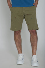 Impure Bermuda Men's Chino Shorts in Stretch Twill